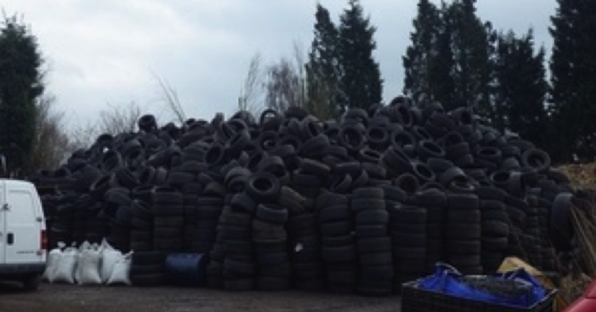 Jail Sentence for Illegal Waste Tyre Disposal Operator in… WMW
