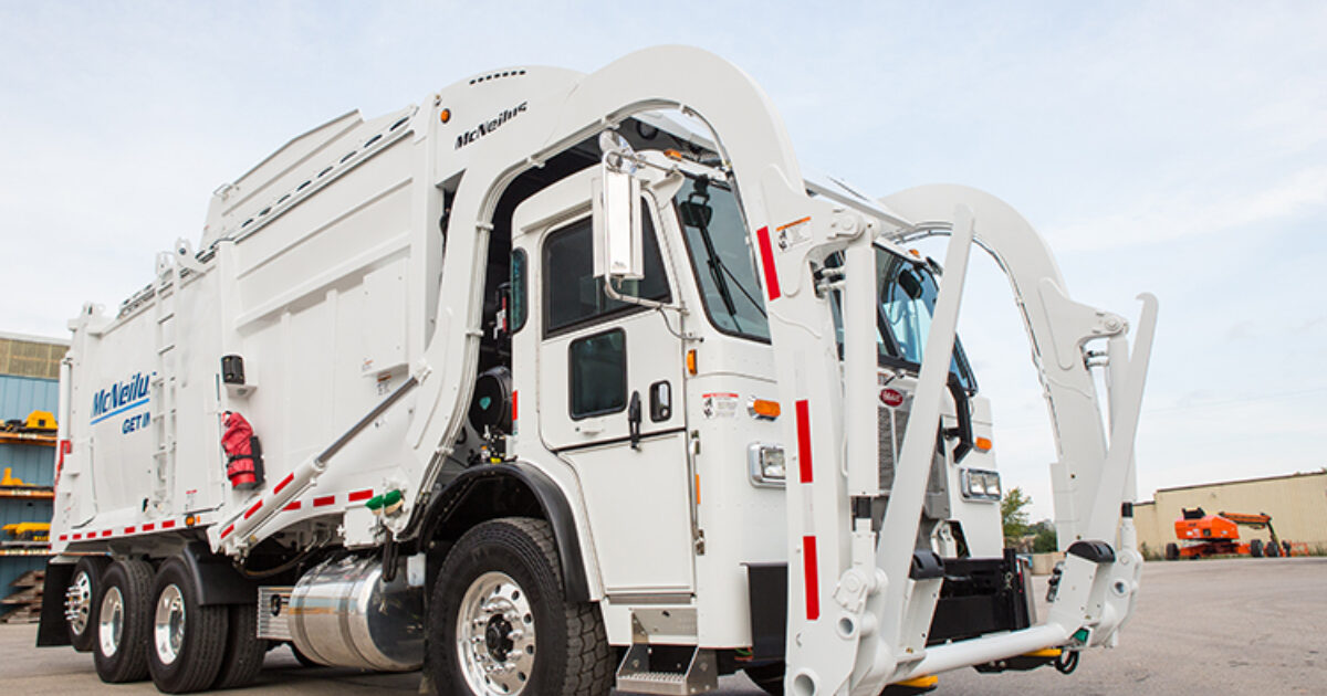 McNeilus Front Loader Refuse Collection Vehicles Return to UK WMW